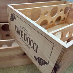 ワイン収納木箱　2箱の画像