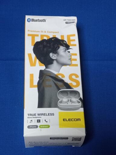 エレコム ワイヤレス イヤホン Bluetooth接続 トゥルーワイヤレス FAST MUSIC TWS10 ホワイト LBT-TWS10WH
