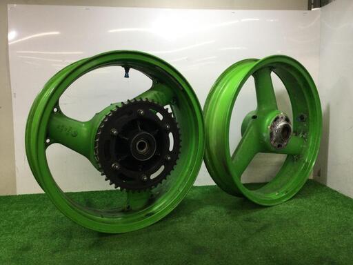 【バイクパーツ・ホイール】KAWASAKI [R-1366]　ZRX1100純正ホイール 2本セット