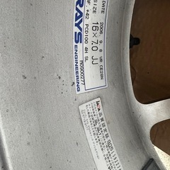 レイズ　CE28 100 4H 16インチ　フィット等の画像