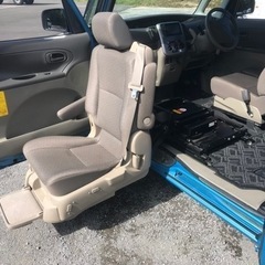 期間限定⚠️非課税福祉車両‼️リフトアップシート付タント　車検付き　車椅子　送迎　介護　送迎等にの画像