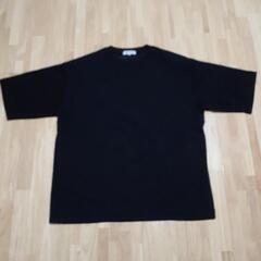 (4)未使用　大きめLLサイズ　レディース　黒色　Tシャツ　半袖