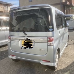 ダイハツタントカスタムX 4WDの画像
