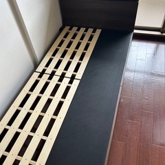 シングルベッドフレーム&マットレスの画像