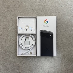 Google Pixel 6a Charcol 空箱と付属品