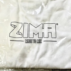 【新品】未使用 白 Tシャツ ZIMA ティーシャツ Ｌサイズ 男女の画像