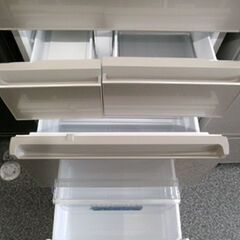 中古品 Panasonic 5ドア 冷蔵庫 450L 2021年製 NR-E457PXL 自動製氷機能付きの画像