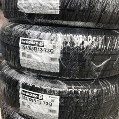 23年製！155/65R13ヨコハマタイヤIG60スタッドレスタ...