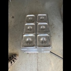 ニチワ　TEW-DS P 2 卓上ウォーマー　  100V 1200W TEW-DS P 2 動作問題なし