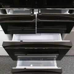 中古品 MITSUBISHI 5ドア 冷蔵庫 451L 2020年製 MR-MB45F-ZT 自動製氷機能付きの画像