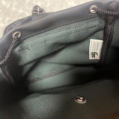 🌟値下げ❗️【未使用】ラコステミニリュック バックパック LACOSTE ブラックの画像