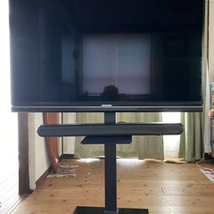 SHARP 55型　サウンドバースピーカー付き