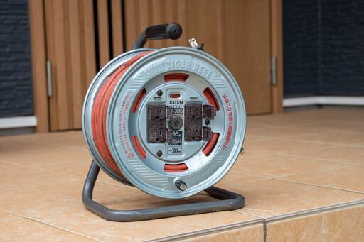 HATAYA ハタヤ ST-30KS 屋内用 VCT2.0mmx3Cケーブル 30m 温度センサー・防塵扉付　通電確認済現状品