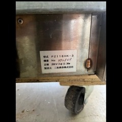 PZ116HK-3　2段ピザオーブン　200V サンワ　動作問題なしの画像