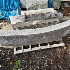 御影石塀残材の画像