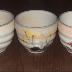 GYP1029 橘吉　タチキチ　たち吉　花の彩　お茶呑茶碗 5客...