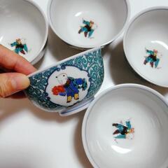 九谷焼　湯のみ茶碗の画像