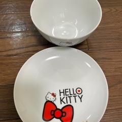 ハローキティ キティちゃん プレート＆ボウルの画像