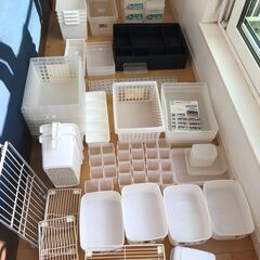 IKEA SKUBBなど整理収納ボックスケース50点以上