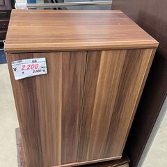 リサイクルショップどりーむ天保山店　No15095　靴棚　収納棚　観音扉　キャスターの画像