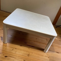 決まりました　こたつテーブル ヒーターなし