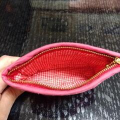ハンドメイド　　　ポーチ👝の画像