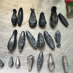 釣りのおもり