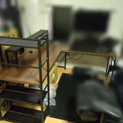 LOWYA ロウヤ パソコンデスク 学習机 勉強机 pcデスク ...