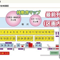 第93回土浦花火競技大会　桟敷席　の画像
