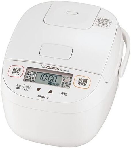 セール！品質保証☆配達有り！5000円(税別）未使用 象印 3合炊き マイコンジャー 炊飯器 ホワイト