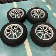 トヨタ純正ホイール　15インチ　　タイヤ状態悪