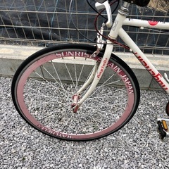 自転車　ロードバイク  クロスバイクの画像