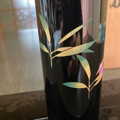 【新品未使用】輪島塗　一輪挿し　台座付き　木箱入り　花器　花瓶　漆器　一雅堂の画像