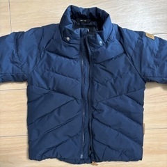 冬服　アウター　北欧ブランド　reima 防寒 ダウンジャケット　フード取り外し可　ネイビー　92サイズ　ベビー服（子供服）の画像
