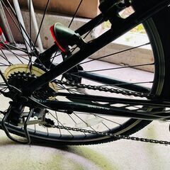 27インチ自転車 CORTEZ(コルテス) LEDオートライト カゴ付きの画像