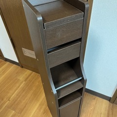 【11/15まで】木製トイレラック/ペーパー収納　
