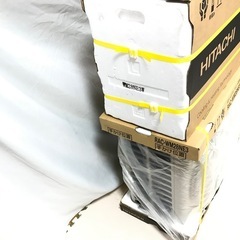 新品未開封品❗️日立 10畳向け 自動お掃除付き 凍結洗浄 100V エアコン 白くまくん エディオンオリジナル RAS-WM28NE3 WMシリーズ 冷房 暖房の画像