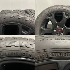 【FALKEN WILD PEAK A/T TRAIL 01A 225/60R18】夏タイヤ【TOYOTA TRD US RAV4 オフロード 純正ホイール 18インチ 7J5HPCD114.3+35】 MTI585クレジットカード QRコード決済可能の画像