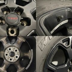 【FALKEN WILD PEAK A/T TRAIL 01A 225/60R18】夏タイヤ【TOYOTA TRD US RAV4 オフロード 純正ホイール 18インチ 7J5HPCD114.3+35】 MTI585クレジットカード QRコード決済可能の画像