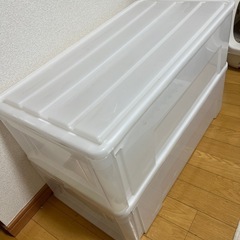 収納ケースクリアケース2個セット