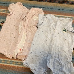 双子　ベビー服　おそろいの画像