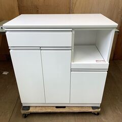 伊勢崎店【現状品】gi10-39 ニトリ レンジ台 ※コンセント...