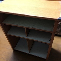 【全て引取で無料】電子レンジ ラック ゴミ箱 
本棚