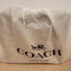 COACH コーチ バッグ ショルダーバッグ トートバッグ 外袋付き 本革 シグネチャー ベージュの画像