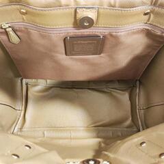 COACH コーチ バッグ ショルダーバッグ トートバッグ 外袋付き 本革 シグネチャー ベージュの画像