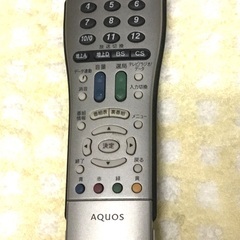 ＜動作＞シャープ・AQUOS・液晶テレビ・純正リモコン