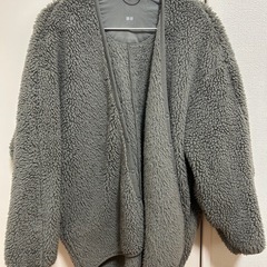 UNIQLOライトボアフリースカーディガン　レディースS