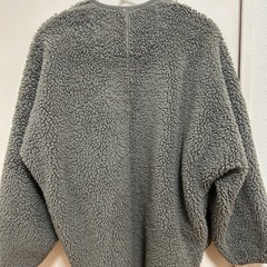 UNIQLOライトボアフリースカーディガン　レディースSの画像