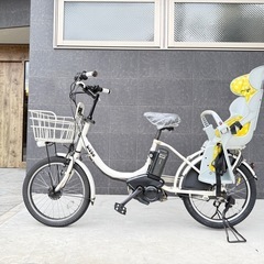 大阪府　子供乗せ　ブリヂストン　電動アシスト自転車 チャイルドシ...