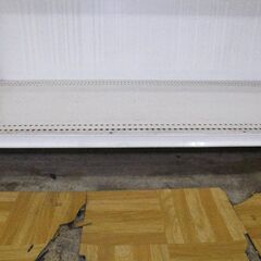 オカムラ製 H210cm×W120cm ２連結片面４段什器 背面ボードタイプ キックプレート無し■陳列棚・システム什器■S-608の画像